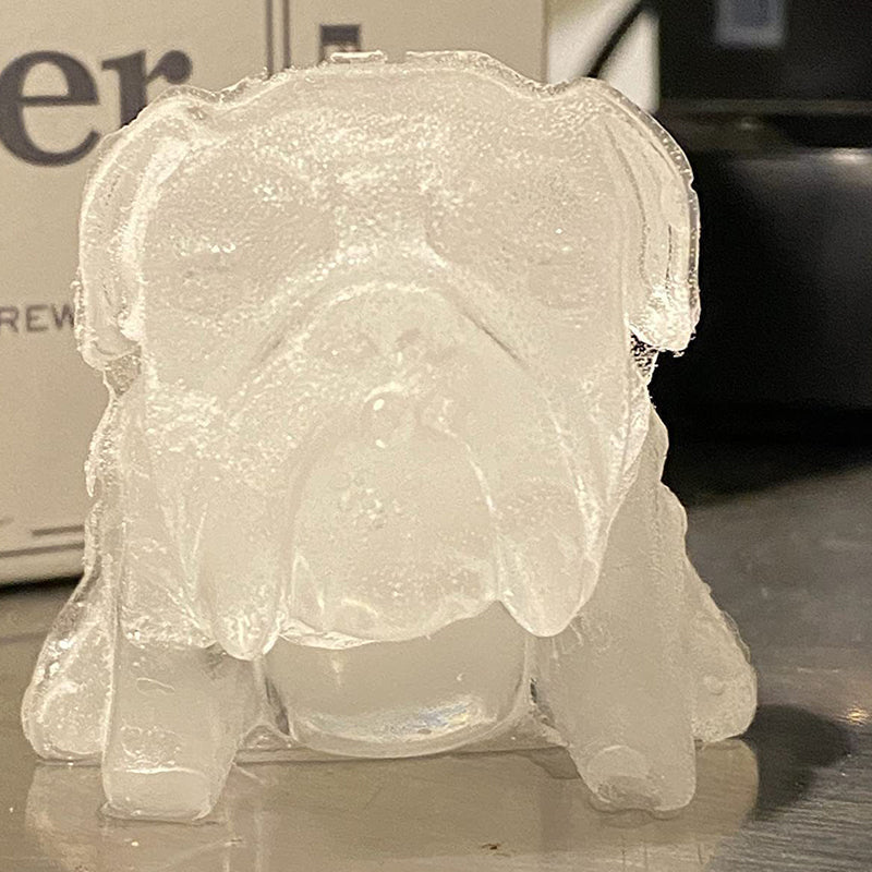 BowLift | Creative Bulldog Ice Mold made of Silicone