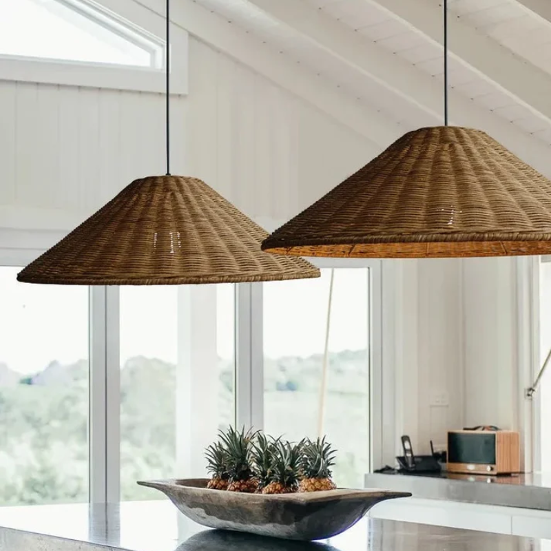 BowLift | Scandinavian LED Pendant Lamp Made of Bamboo