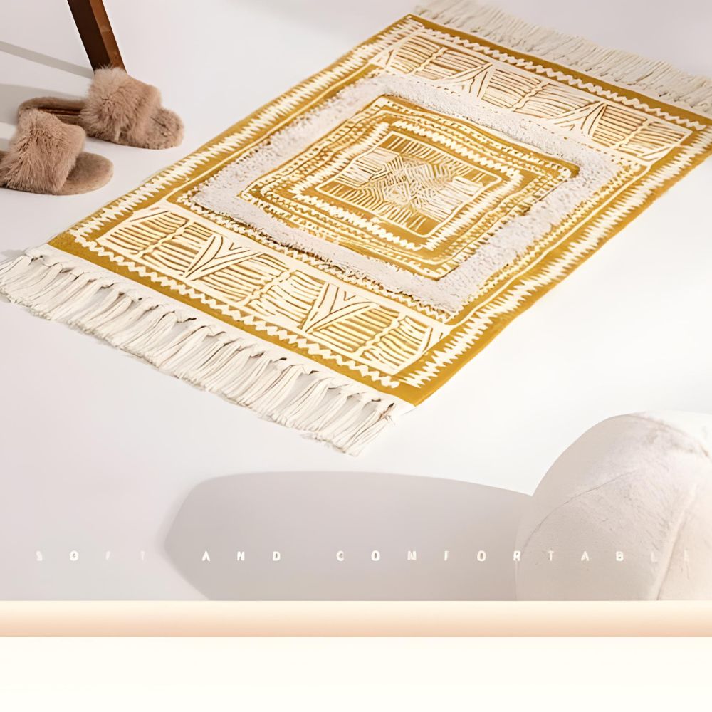 BowLift | Lustre Fringe Bohemian Rug