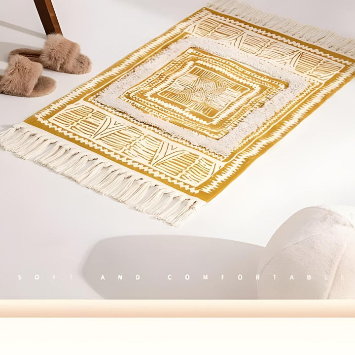 BowLift | Lustre Fringe Bohemian Rug