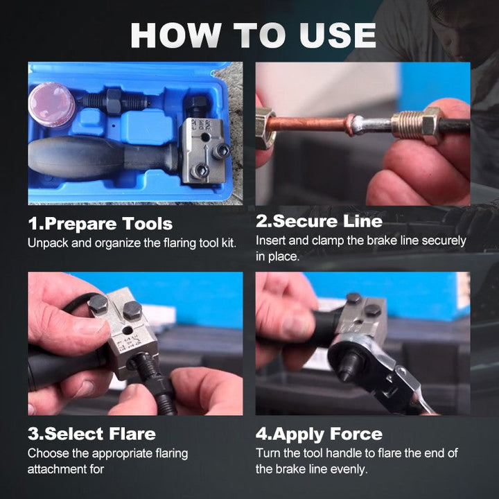BowLift | Universal tool for flaring brake lines for cars