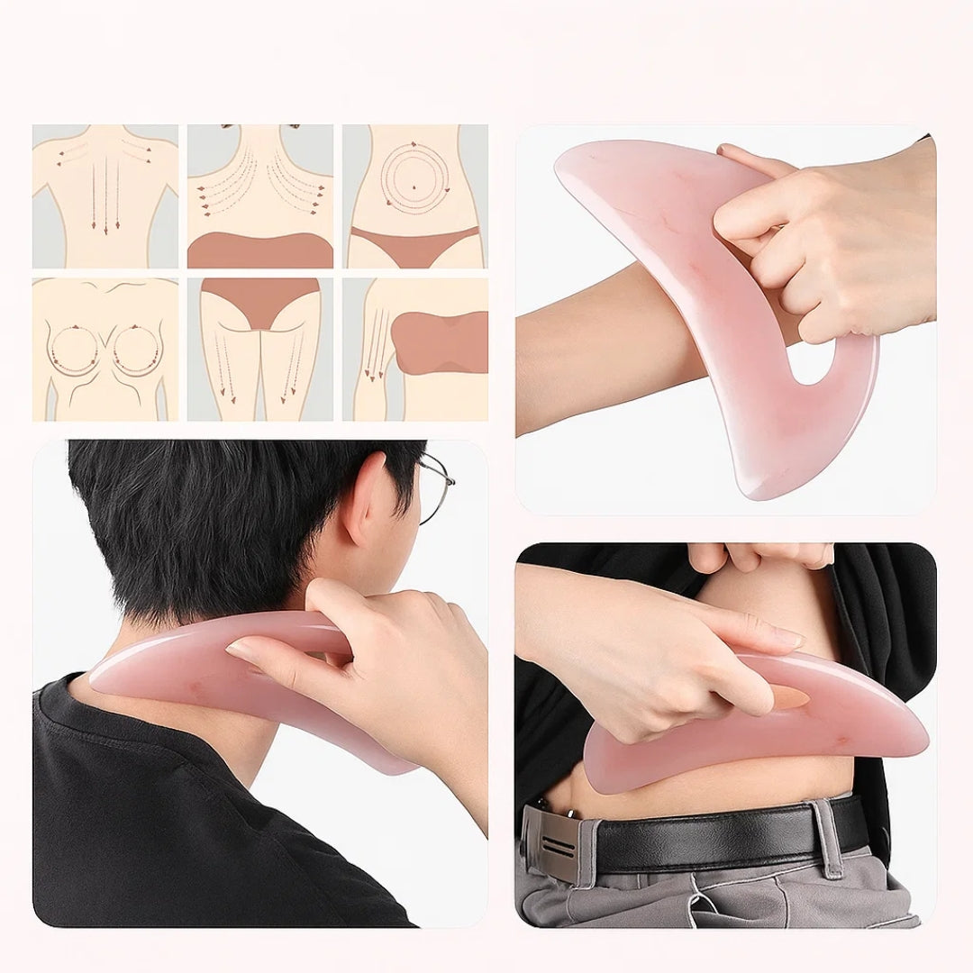 Lymphatic Drainage – Durable Resin Tool – Relieves Muscle Tension & Soreness – Relaxing Full‑Body Use Bowlift