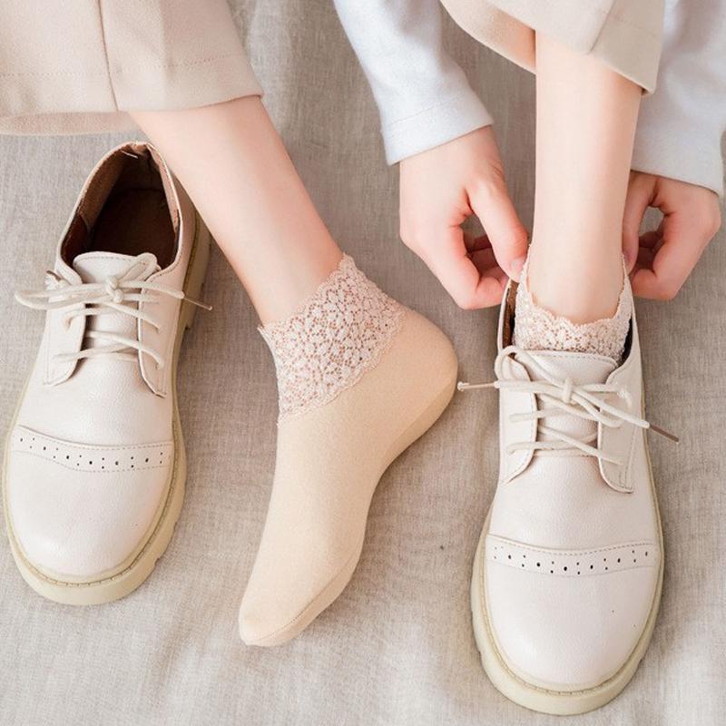 BowLift | Winter New Fashion Lace Warm Socks