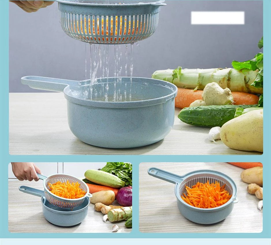Mandoline 8 in 1 Vegetable Slicer | Bowlift