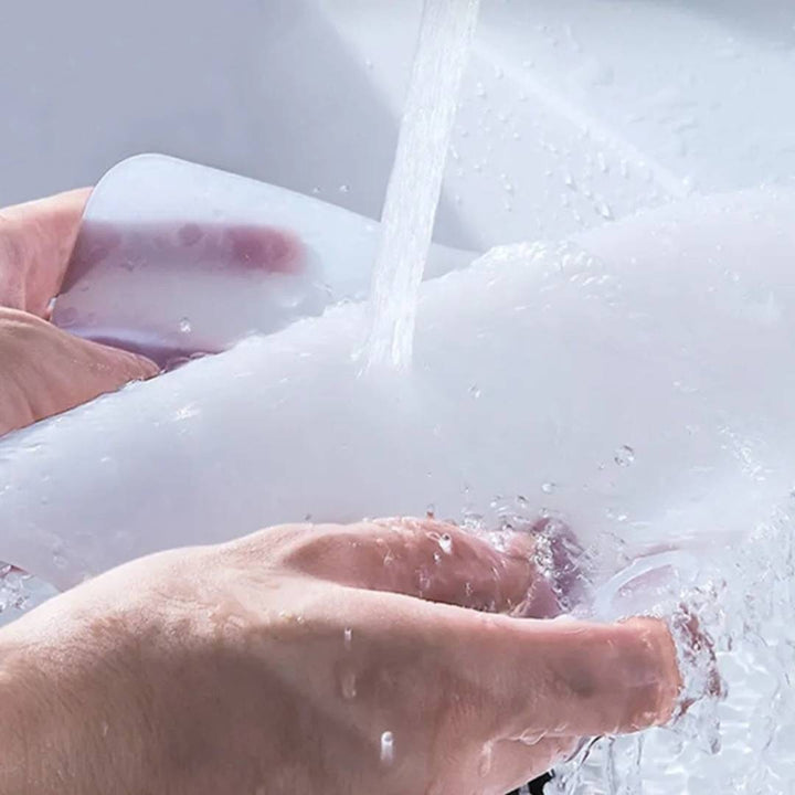 EcoFlow Shower Drain Silicone Cover | Anti Odour Mat - Catches Hair and Debris - Prevents Clogs in the Shower Bowlift