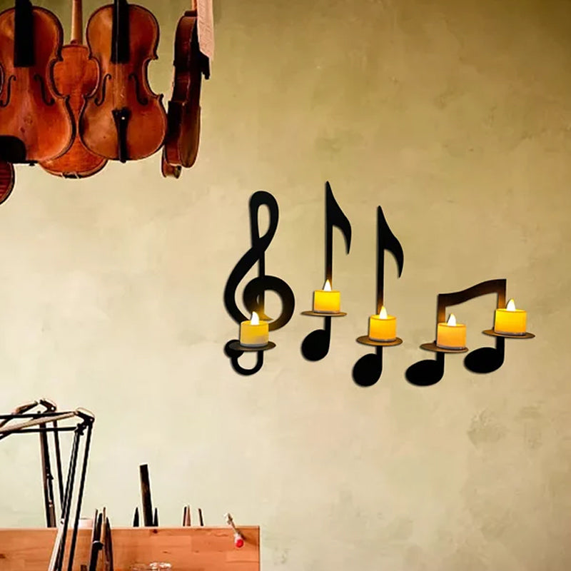 BowLift | Candle holder with music notes
