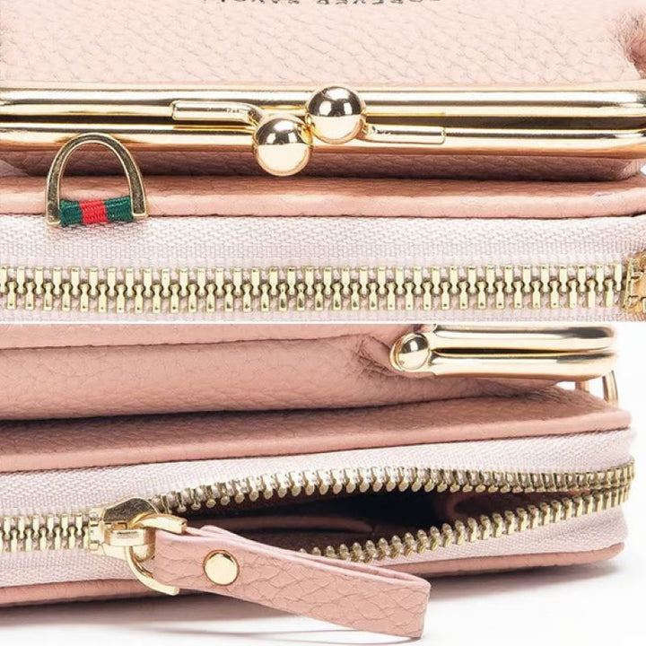 BowLift | Embroidered women's crossbody wallet