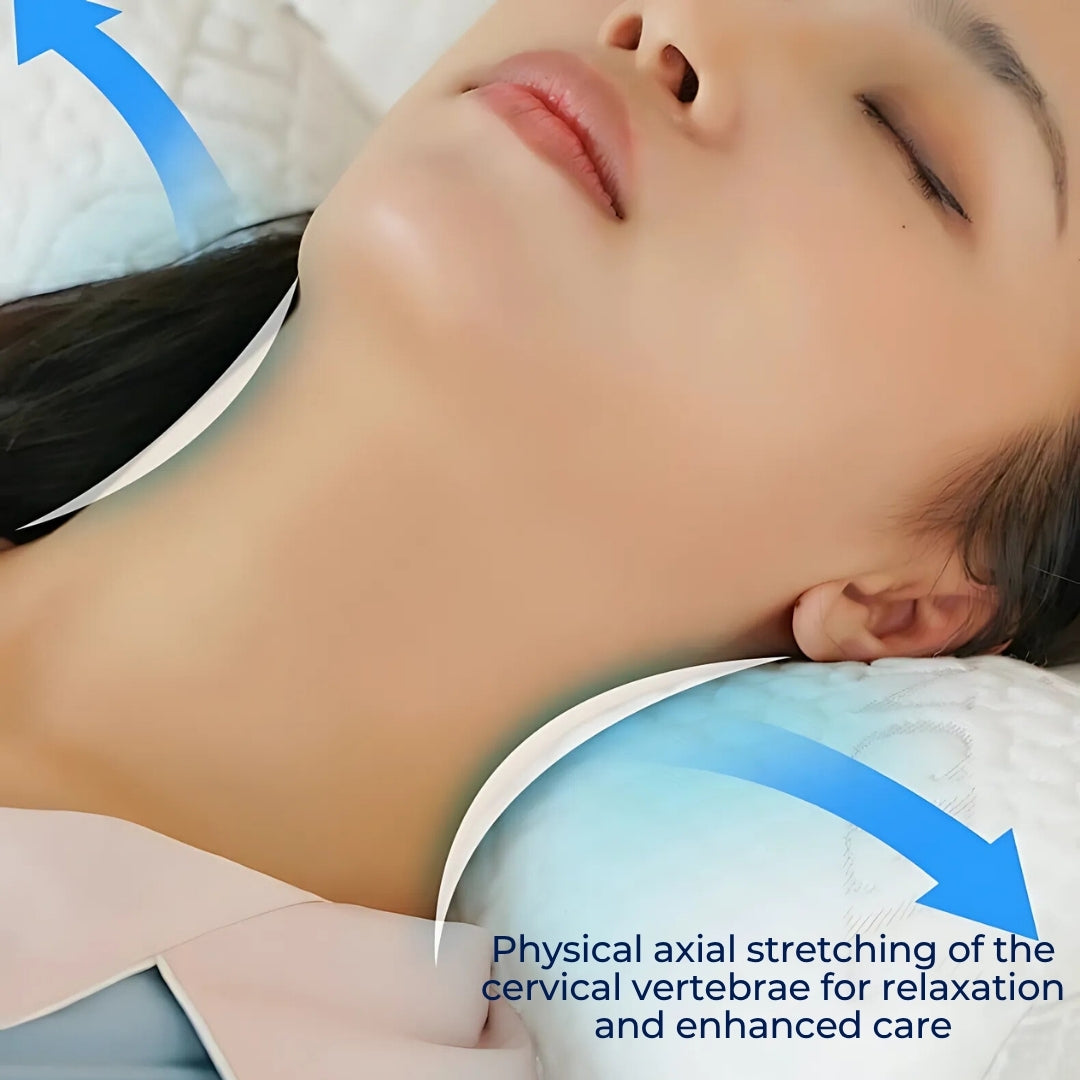 RelaxPosture Memory Foam Neck Roll Pillow – Perfect for Sleep, Travel, and Pain Relief with Ergonomic Support Bowlift