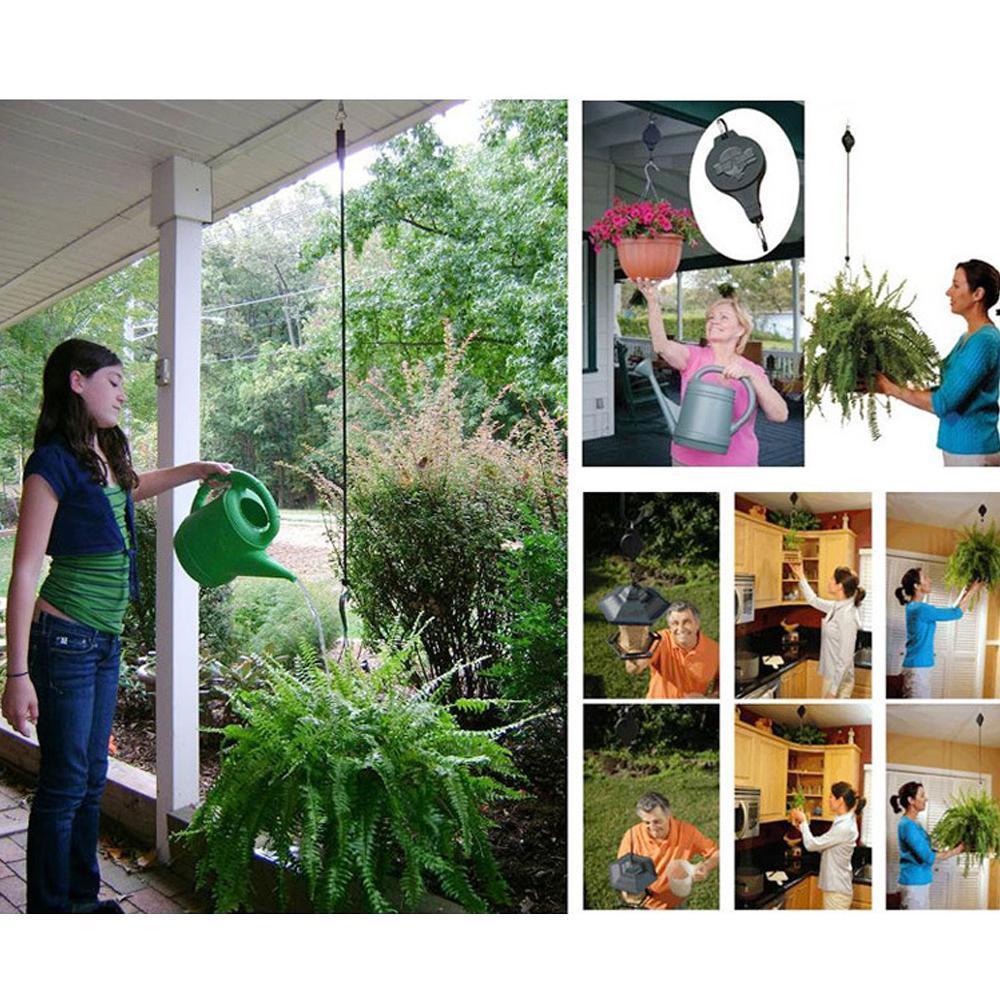 BowLift | Telescopic Hook for Garden Baskets Pots, Birdhouse