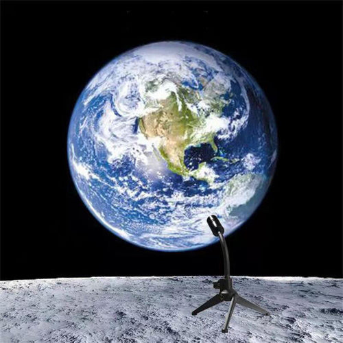 Moon Earth Projection LED Lamp | Bowlift