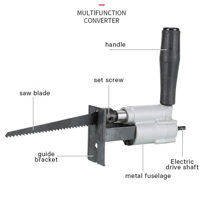 BowLift | Electric Drill Connection Saw Cutter for Woodworking