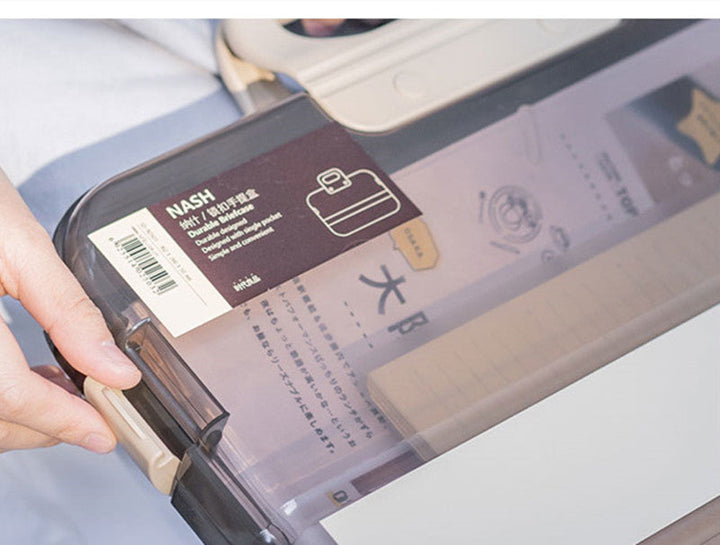 BowLift | Large Capacity Waterproof Transparent File Box