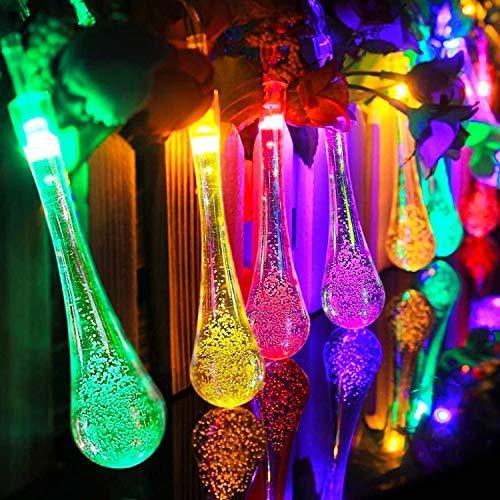 BowLift | Water Drop Solar String Lights