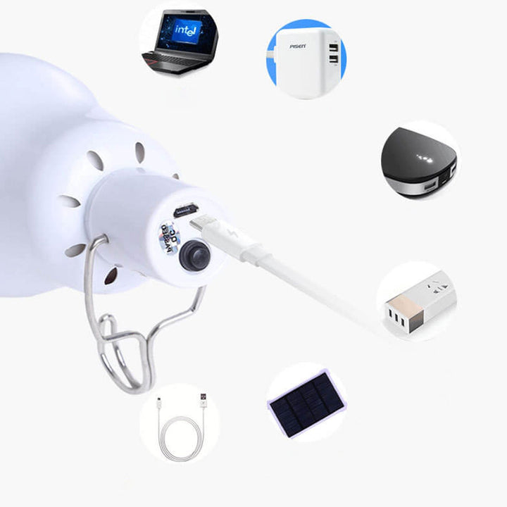 Handy Tent Emergency Solar USB Charging LED Outdoor Light | Bowlift