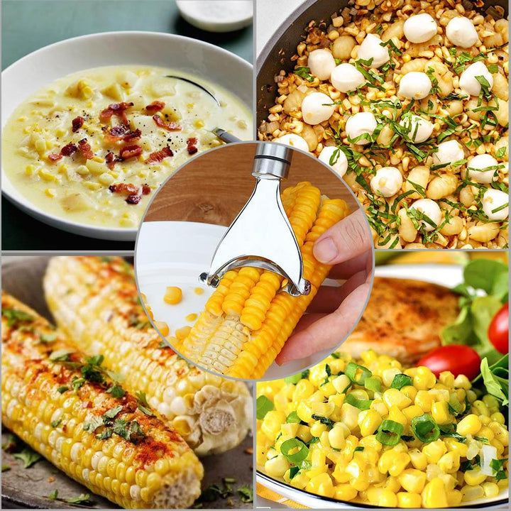Corn cob peeler made of stainless steel | Bowlift