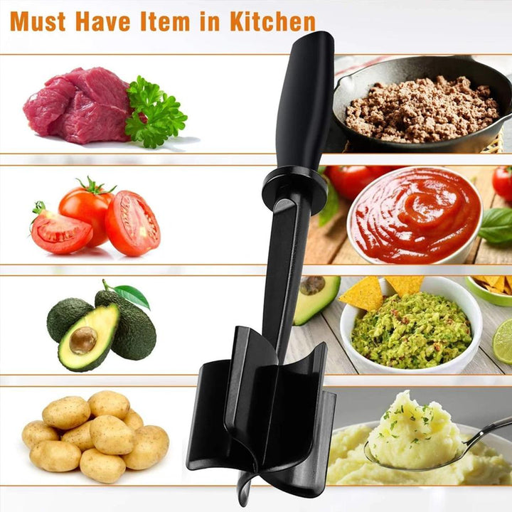 Multifunctional Heat Resistant Meat Masher | Bowlift