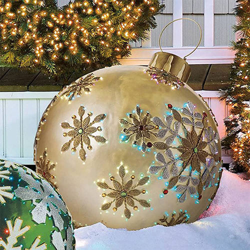 BowLift | Outdoor Christmas balloon decorated ball