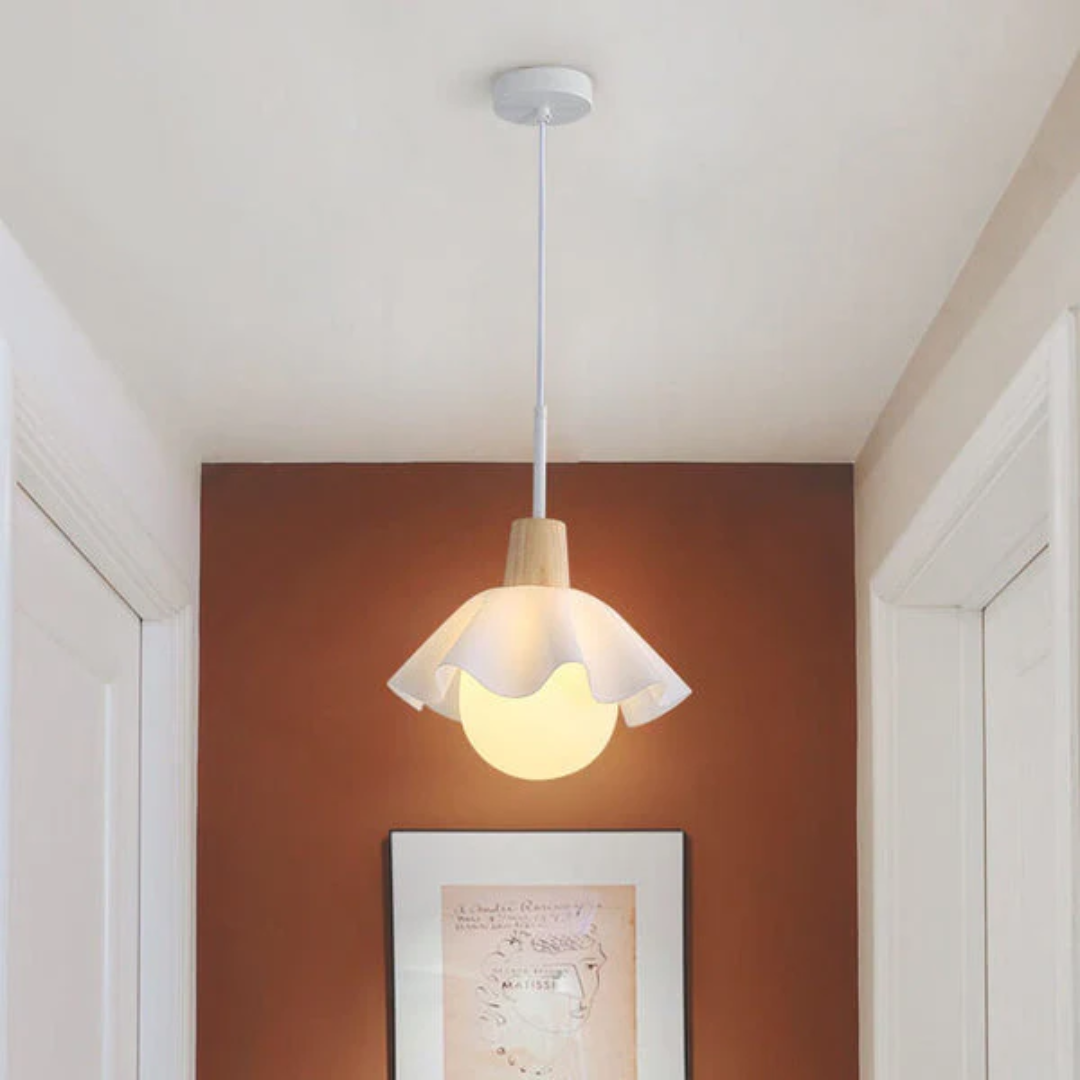 BowLift | Flower-shaped pendant lamp