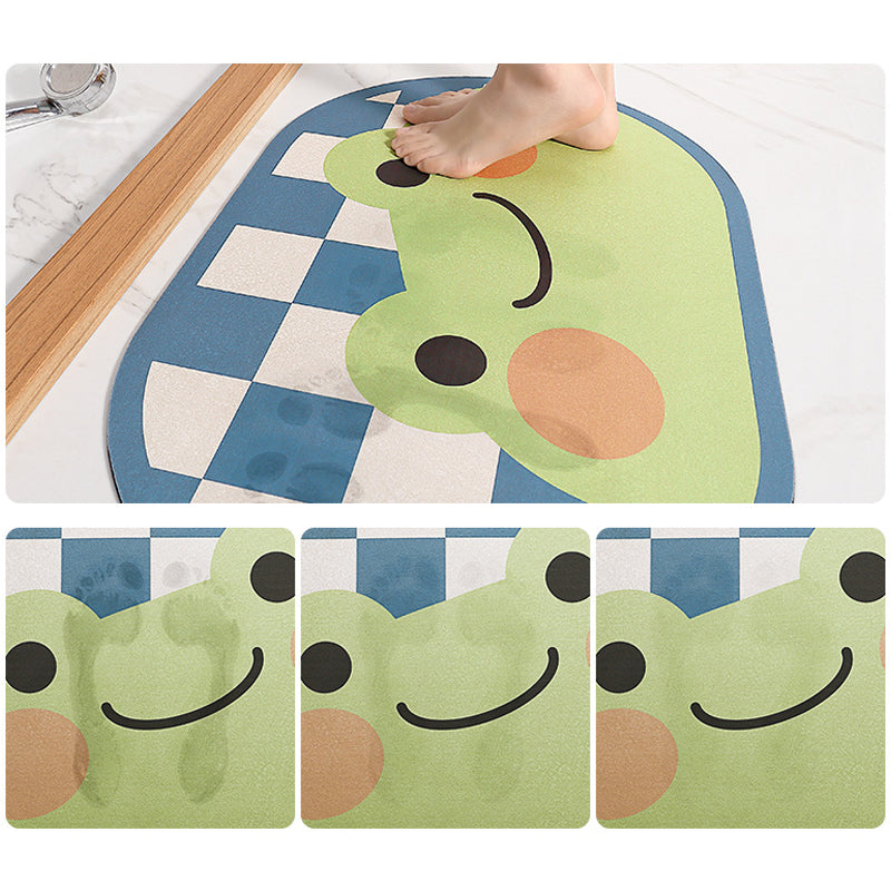 Cute Cartoon Bathroom Super Absorbent Quick Dry Mat | Bowlift