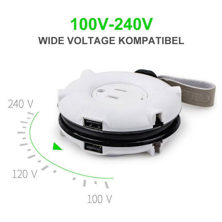 Universal Travel Power Strip | Bowlift