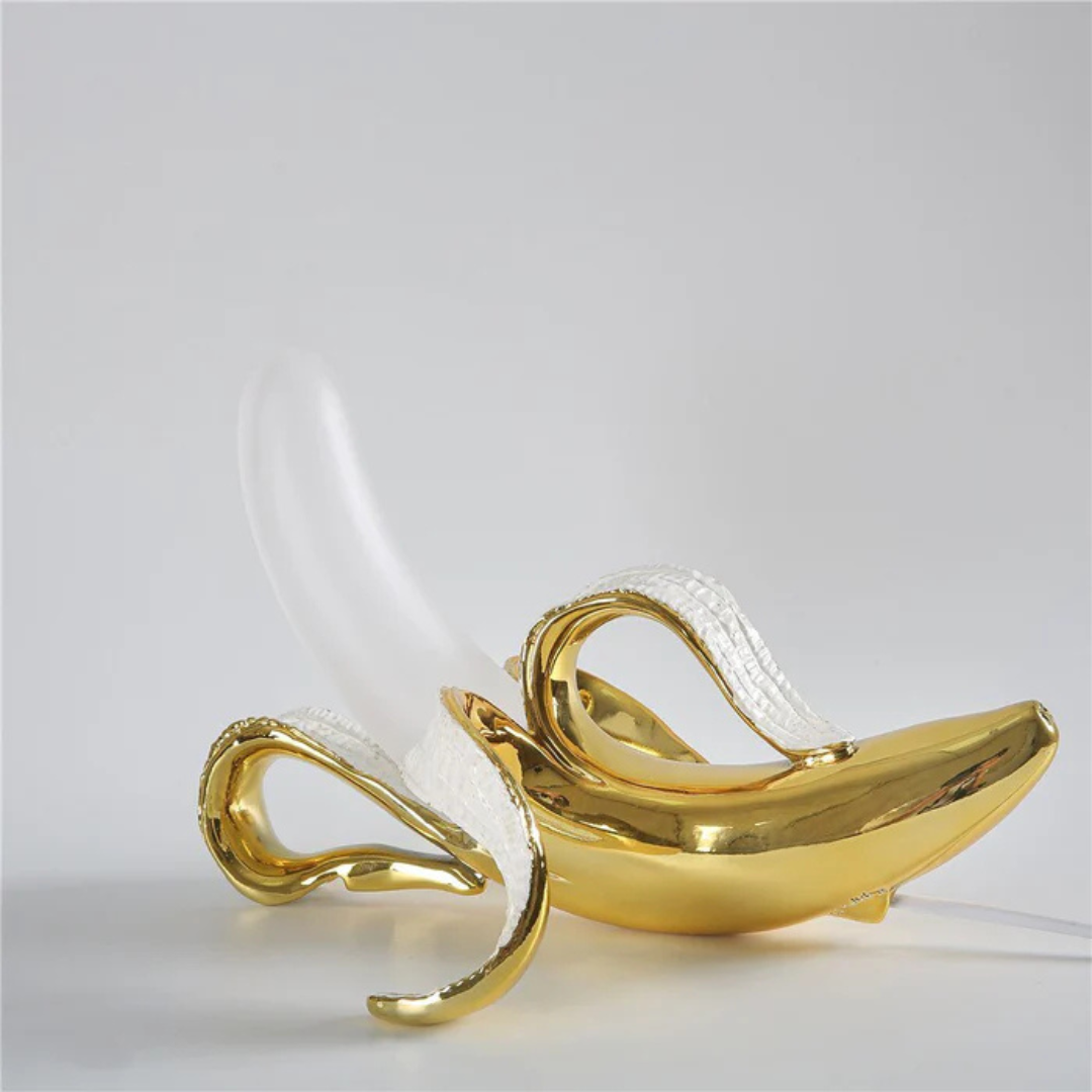 BowLift | Golden Banana LED Table Lamp