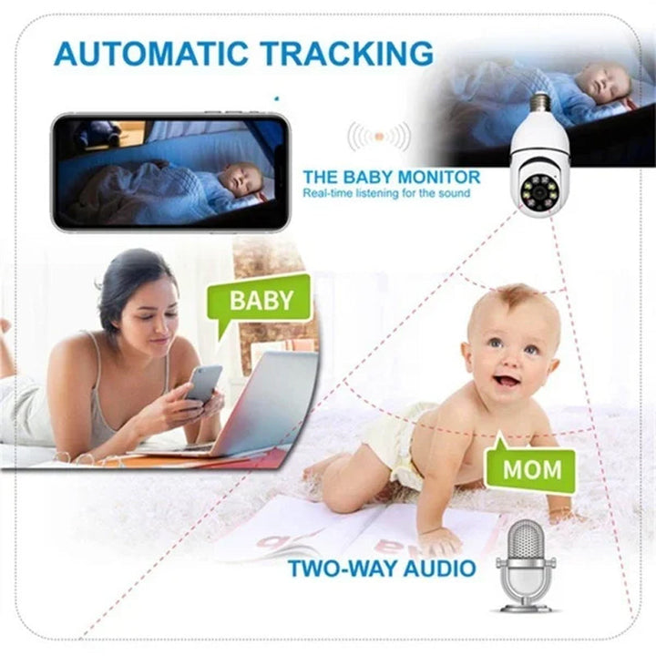 BowLift | Home Light Bulb Camera (TF card not included)