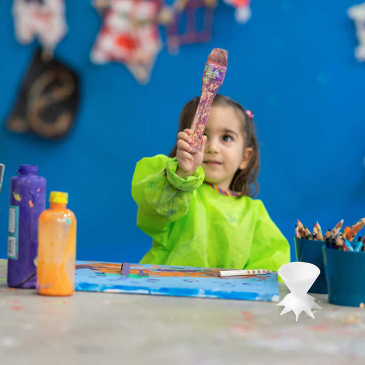 BowLift | Pouring Colors Flower Split Art Cup