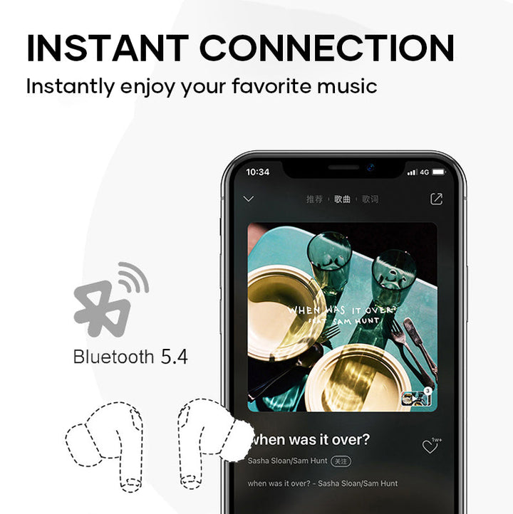 BowLift | Noise-cancelling Bluetooth earbuds