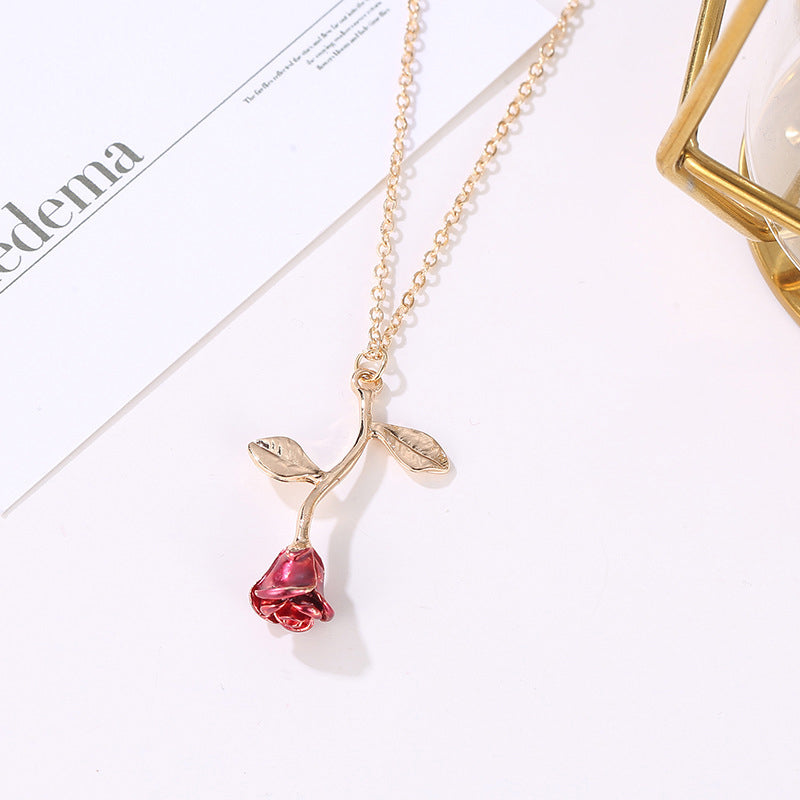 BowLift | 3D Rose Pendant Necklace