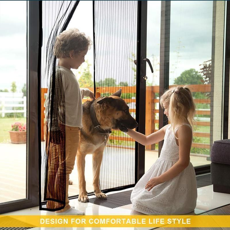 BowLift | Magnetic Screen Door with Full Frame Velcro