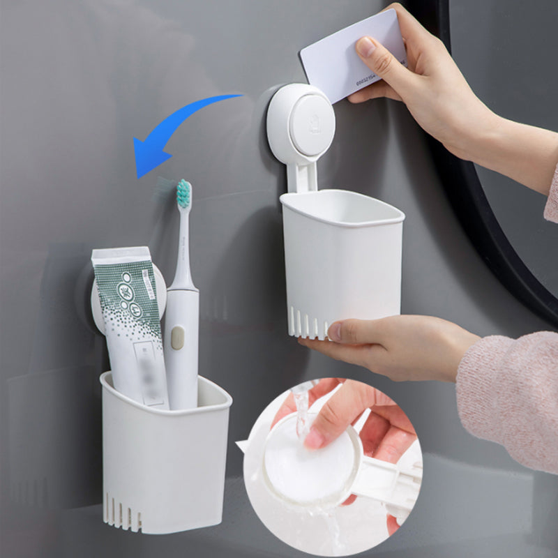 Toothbrush Holder Suction Cup | Bowlift