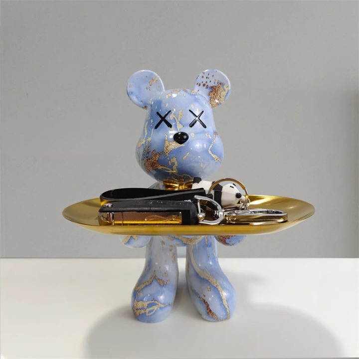 BearArt - Elegant Sculpture for Interior Decoration Bowlift