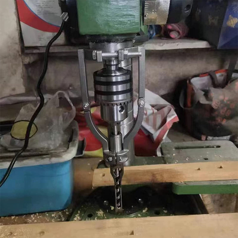 BowLift | Woodworking Square Hole Drill Bits Adapter Bracket