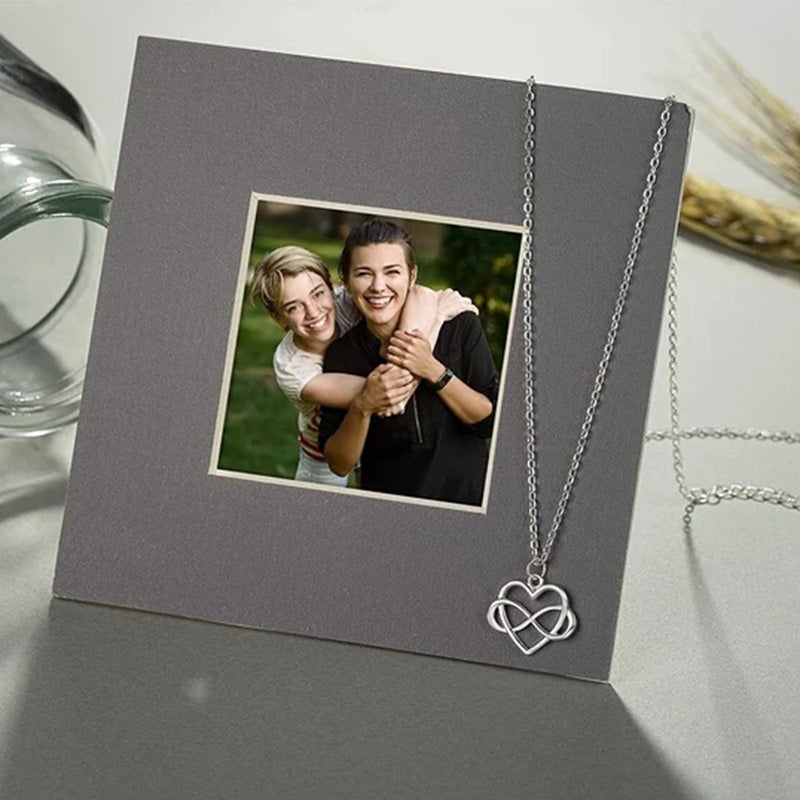 BowLift | Love Bow Non-biological Sister Necklace Best Friend Necklace