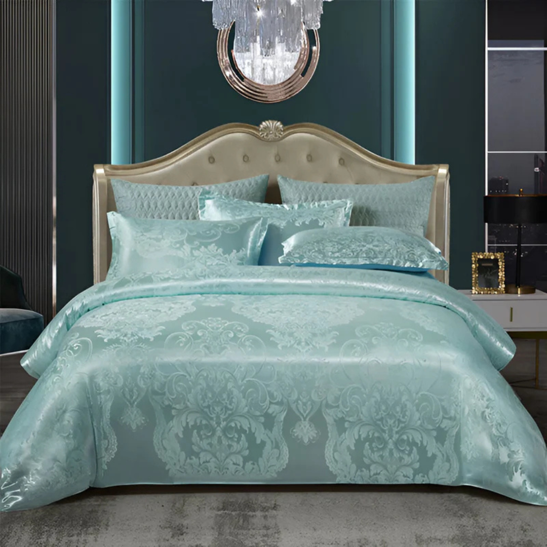 BowLift | Luxury Satin Duvet Cover with Pillowcases – Silky Soft & Breathable Bedding