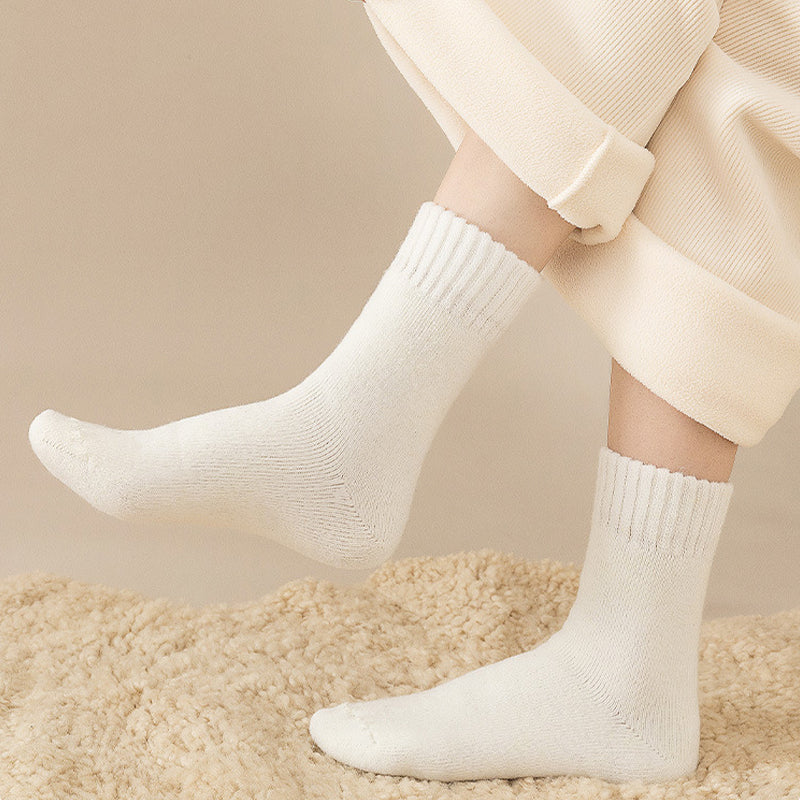 BowLift | Unisex Thermal Socks | Self-Heating Fleece Lining | Moisture-Wicking | 3-Pair Set