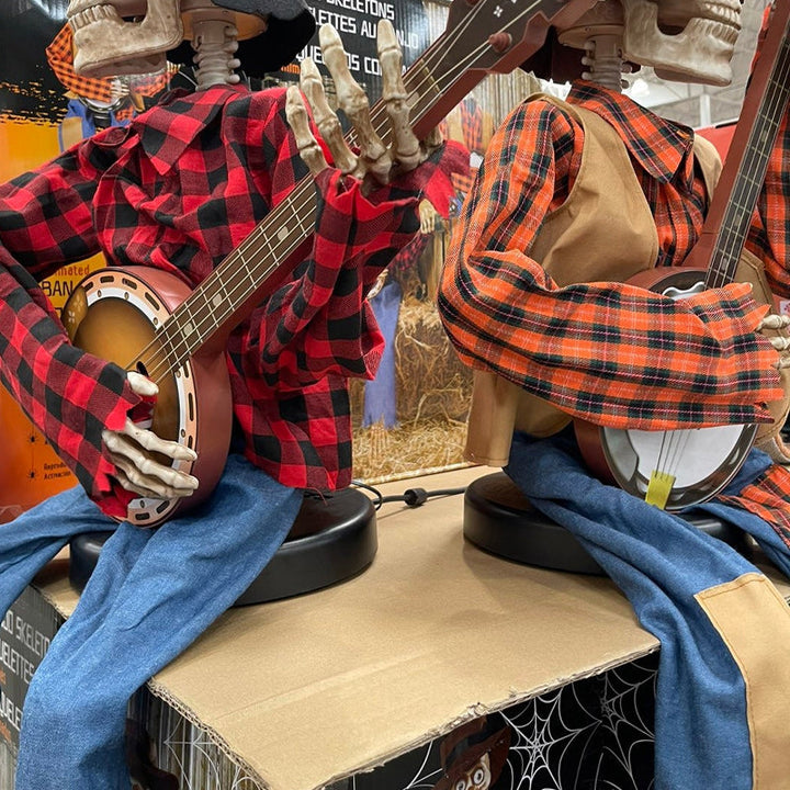 BowLift | Funny animated dueling banjo skeletons