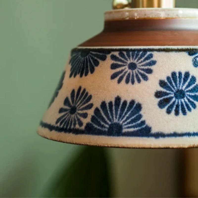 BowLift | Retro Japanese Pendant Light Made of Ceramic