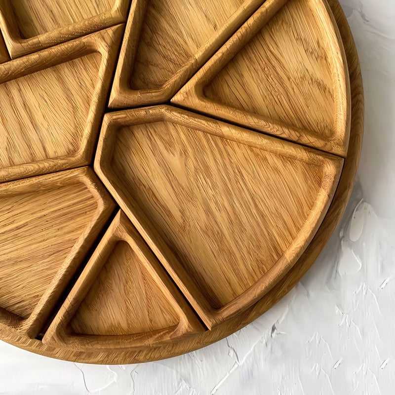 BowLift | Jigsaw Puzzle Tray - Wood with Removable Dividers