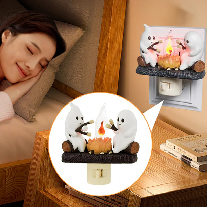 BowLift | Ghost Bonfire Blinking Night Light