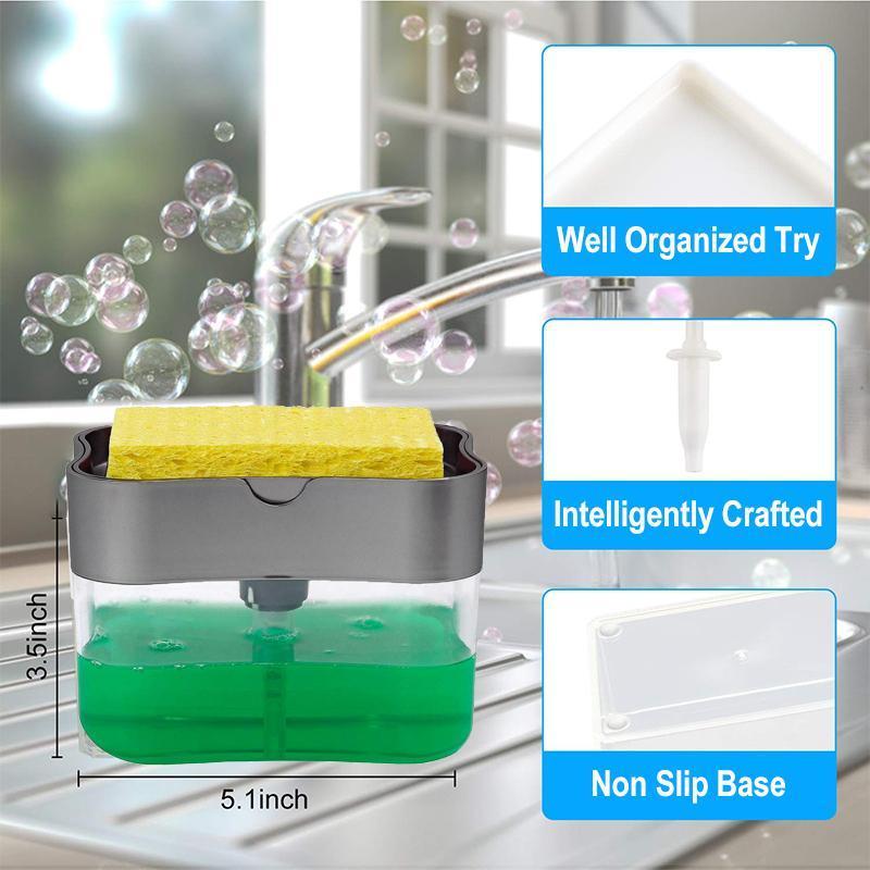 BowLift | Soap Dispenser and Sponge Caddy