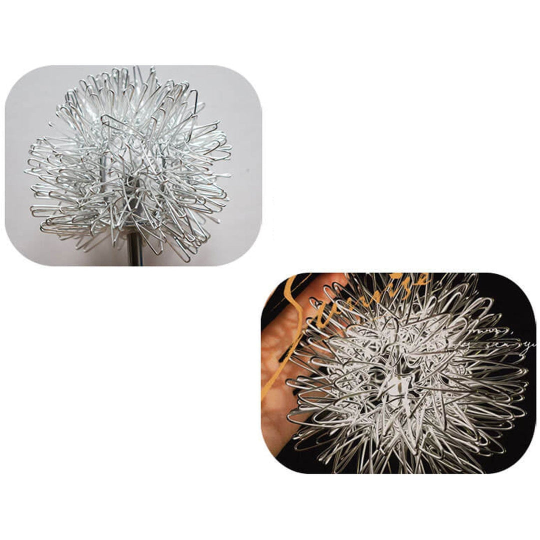 Solar Dandelion Aluminum Wire Globe Light LED Outdoor Waterproof Luminous Garden Insert Ground Landscape Light | Bowlift