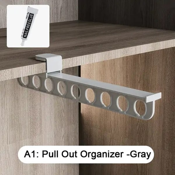 BowLift | Navobi - Pull-out clothes rack - No more clutter in the wardrobe!