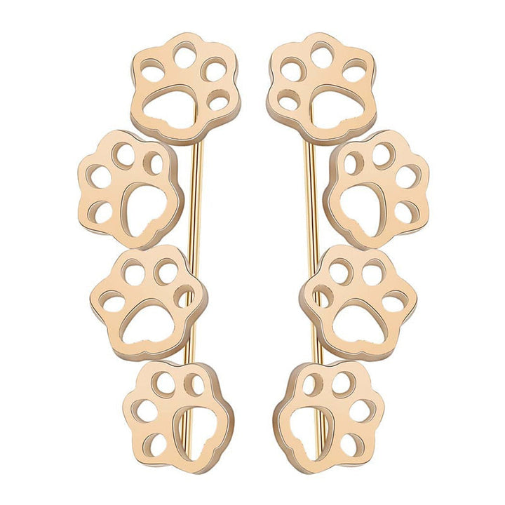 BowLift | Paw prints on my heart earrings