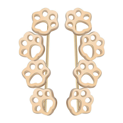 BowLift | Paw prints on my heart earrings