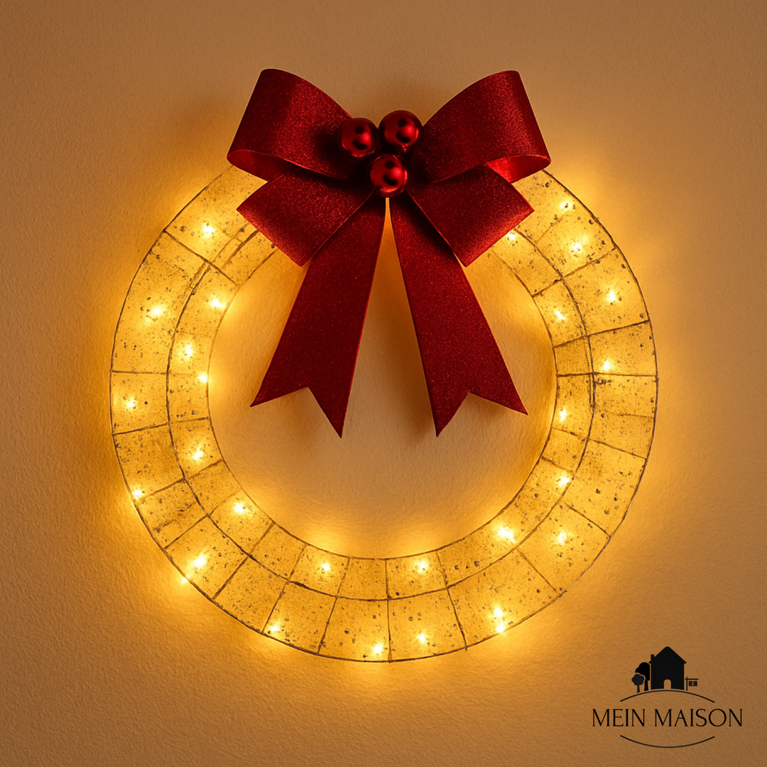 BowLift | GlowBow – The glowing Christmas wreath garland for festive elegance