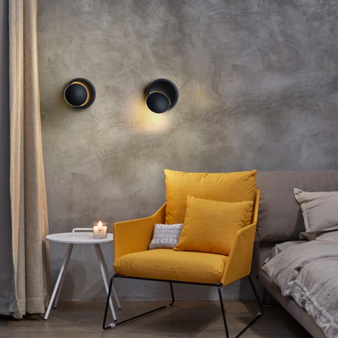 BowLift | ZenLight Wall Lamp – Minimalist Rotatable Wall Lighting in Japanese Design