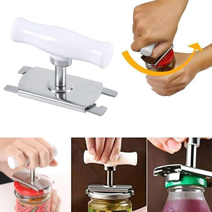 BowLift | Adjustable Stainless Steel Bottle Opener Can Seal