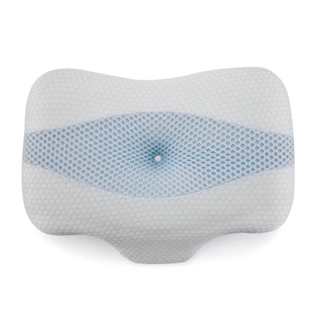 RestAlign Neck Pain Orthopedic Pillow | Cervical Cooling Memory Foam Pillow - Neck Pain Relief - Spinal Alignment Support Pillow Bowlift