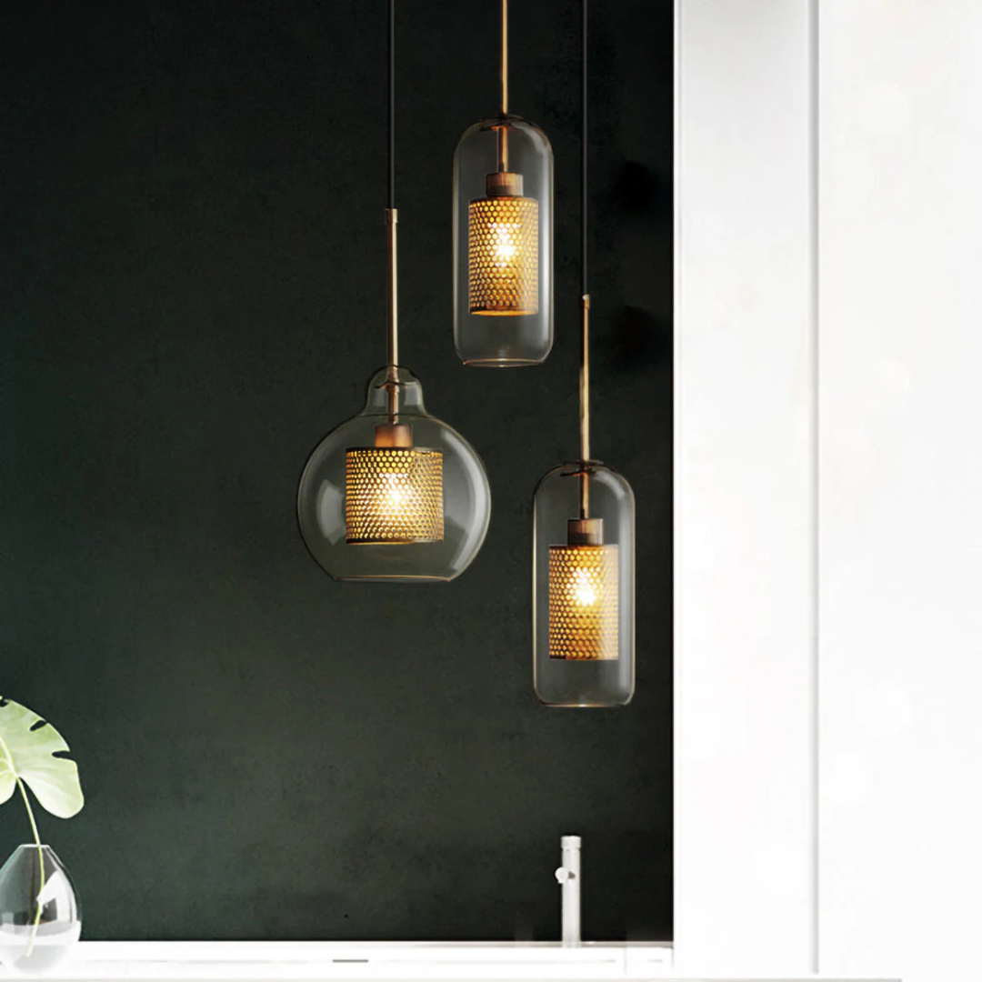 BowLift | Design Pendant Lamp Dining Table Made of Glass